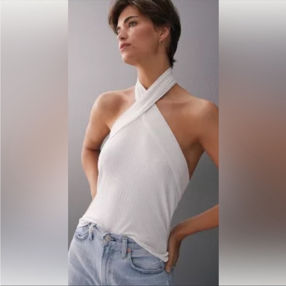 BNWT Anthropologie Halter Neck Tank - Picture 3 of 3